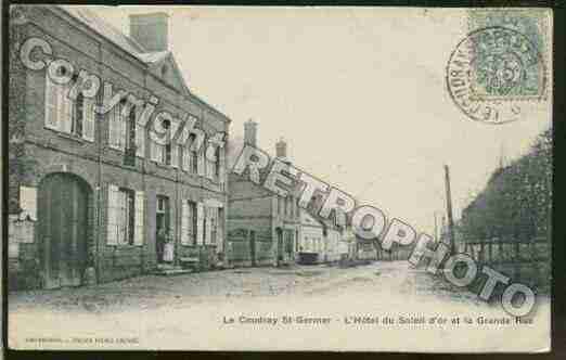 Ville de COUDRAYSAINTGERMER(LE) Carte postale ancienne