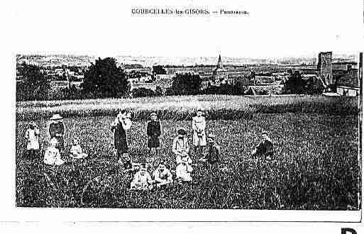 Ville de COURCELLESLESGISORS Carte postale ancienne