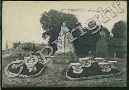 Ville de COURCHELETTES Carte postale ancienne