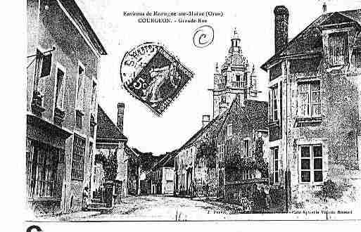 Ville de COURGEON Carte postale ancienne