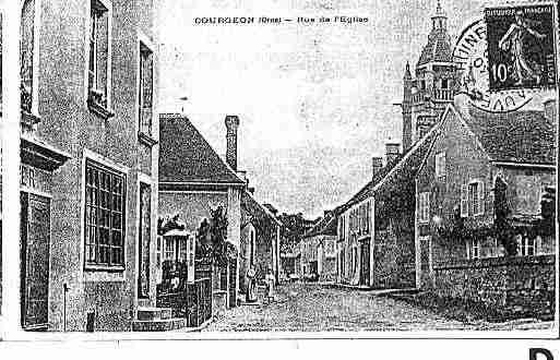 Ville de COURGEON Carte postale ancienne