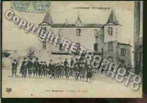 Ville de COURNOND\\\'AUVERGNE Carte postale ancienne