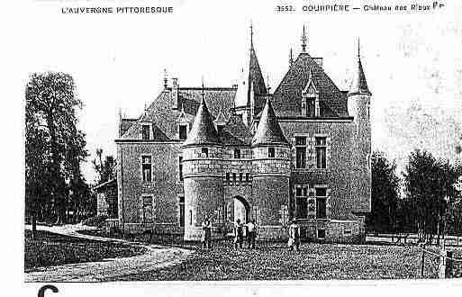 Ville de COURPIERE Carte postale ancienne