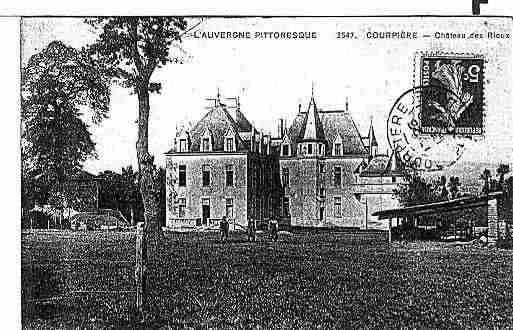 Ville de COURPIERE Carte postale ancienne