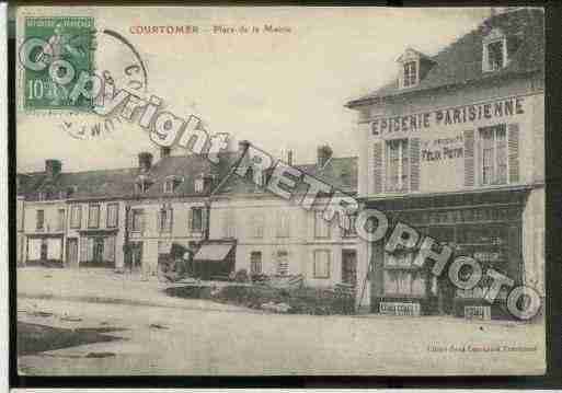 Ville de COURTOMER Carte postale ancienne