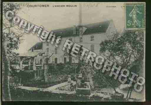 Ville de COURTOMER Carte postale ancienne