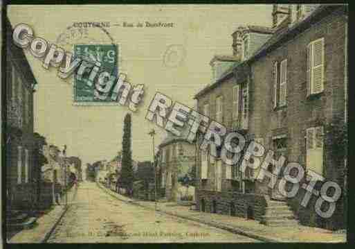 Ville de COUTERNE Carte postale ancienne