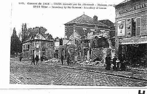 Ville de CREIL Carte postale ancienne