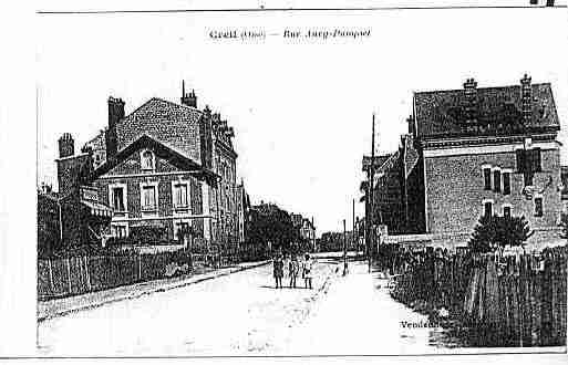 Ville de CREIL Carte postale ancienne