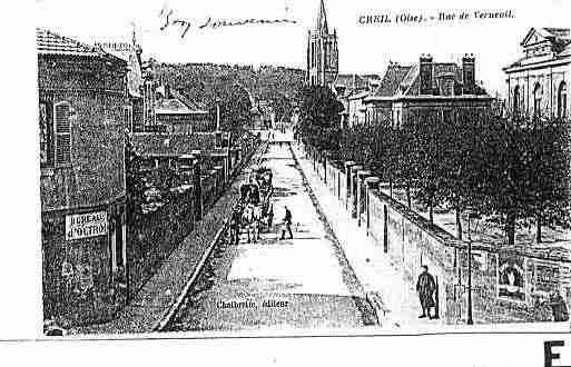 Ville de CREIL Carte postale ancienne