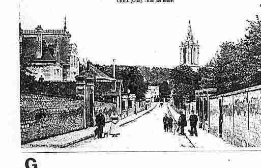 Ville de CREIL Carte postale ancienne