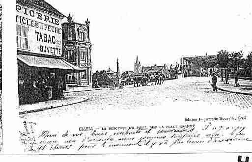 Ville de CREIL Carte postale ancienne