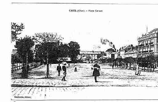 Ville de CREIL Carte postale ancienne