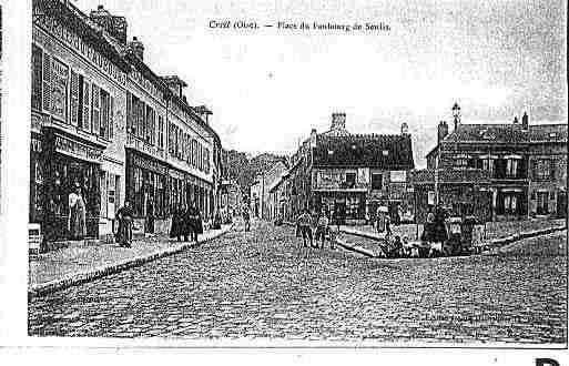 Ville de CREIL Carte postale ancienne