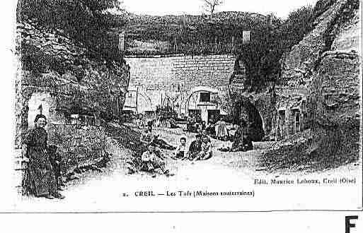 Ville de CREIL Carte postale ancienne