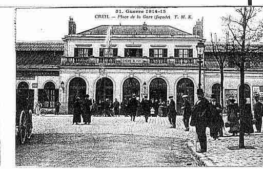 Ville de CREIL Carte postale ancienne