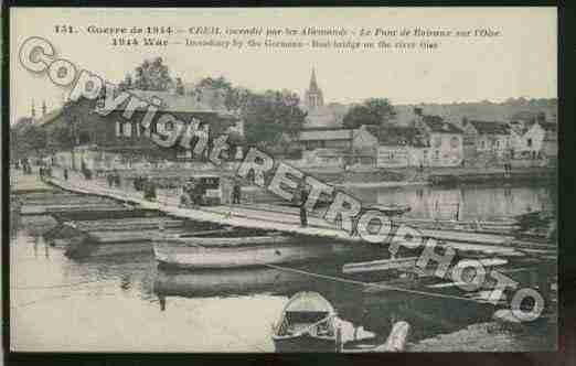 Ville de CREIL Carte postale ancienne