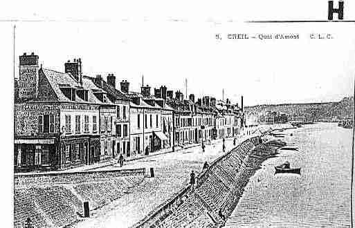 Ville de CREIL Carte postale ancienne