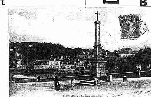 Ville de CREIL Carte postale ancienne