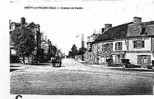 Ville de CREPYENVALOIS Carte postale ancienne