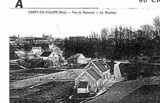 Ville de CREPYENVALOIS Carte postale ancienne