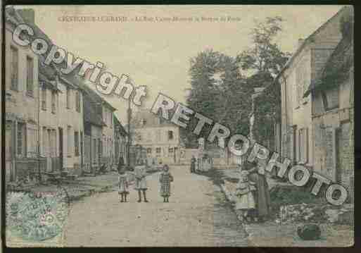 Ville de CREVECOEURLEGRAND Carte postale ancienne