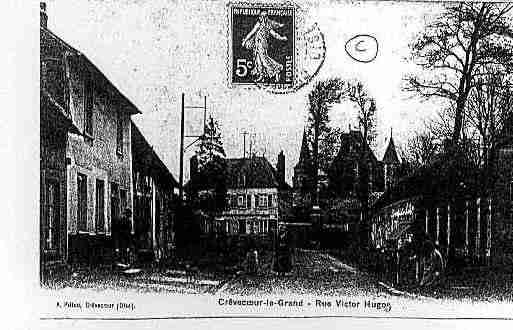 Ville de CREVECOEURLEGRAND Carte postale ancienne