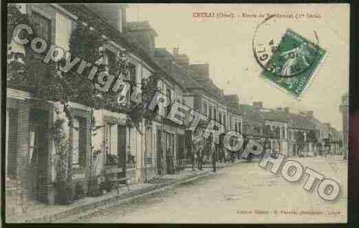 Ville de CRULAI Carte postale ancienne