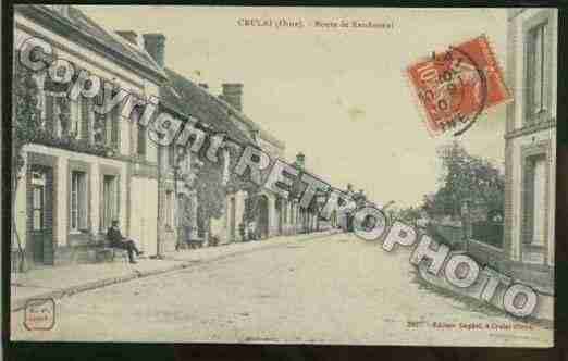 Ville de CRULAI Carte postale ancienne