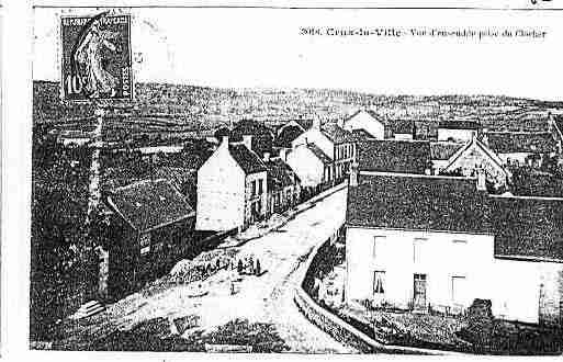 Ville de CRUXLAVILLE Carte postale ancienne