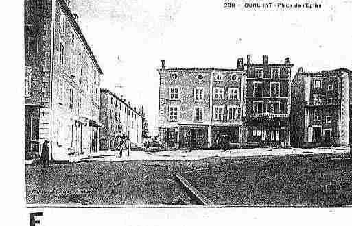 Ville de CUNLHAT Carte postale ancienne