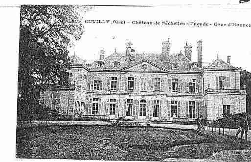 Ville de CUVILLY Carte postale ancienne