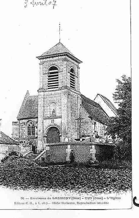 Ville de CUY Carte postale ancienne