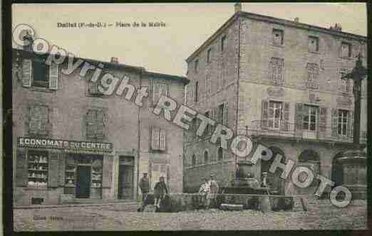 Ville de DALLET Carte postale ancienne