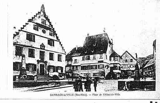 Ville de DAMBACHLAVILLE Carte postale ancienne