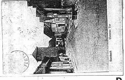 Ville de DAMBACHLAVILLE Carte postale ancienne