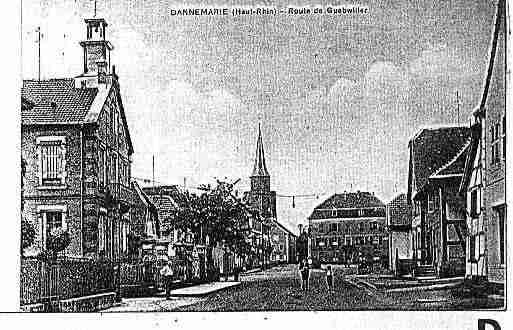 Ville de DANNEMARIE Carte postale ancienne