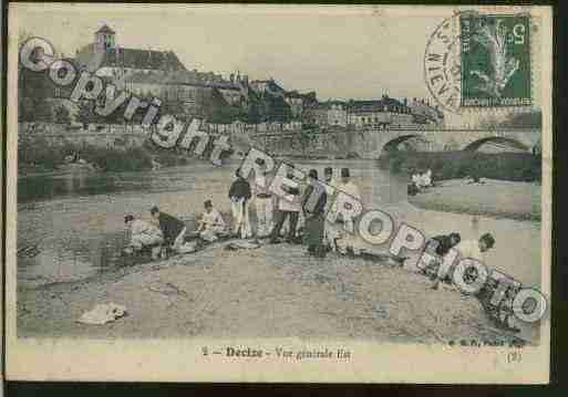 Ville de DECIZE Carte postale ancienne