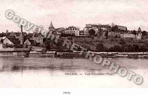 Ville de DECIZE Carte postale ancienne
