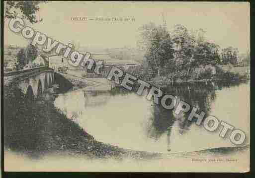Ville de DECIZE Carte postale ancienne