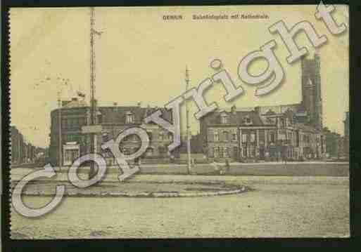 Ville de DENAIN Carte postale ancienne