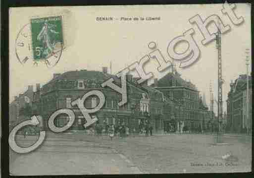 Ville de DENAIN Carte postale ancienne