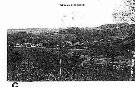 Ville de DIEUDONNE Carte postale ancienne