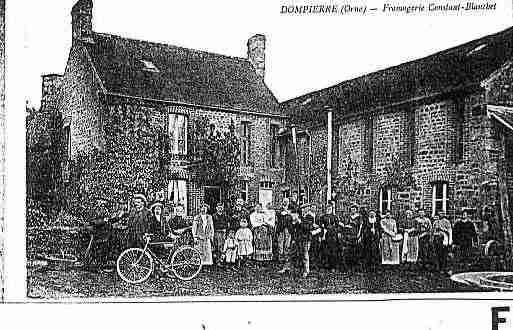 Ville de DOMPIERRE Carte postale ancienne