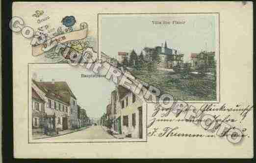 Ville de DORLISHEIM Carte postale ancienne