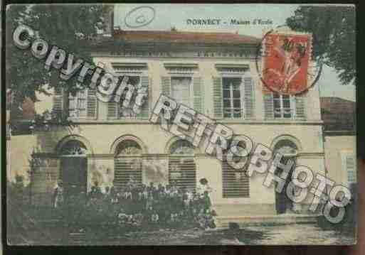 Ville de DORNECY Carte postale ancienne