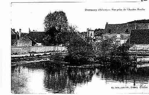 Ville de DORNECY Carte postale ancienne