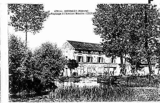 Ville de DORNECY Carte postale ancienne