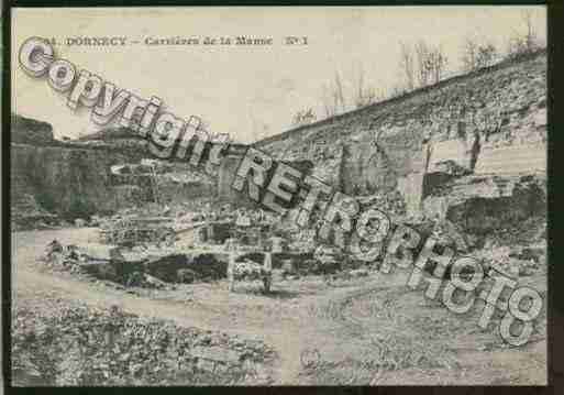 Ville de DORNECY Carte postale ancienne