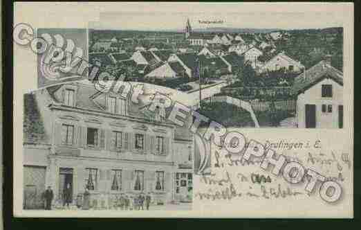 Ville de DRULINGEN Carte postale ancienne